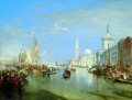 Venecia La Dogana y San Giorgio Maggiore Turner azul